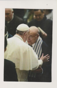 041 Rom 2016 Raphael mit Papst Franziskus 001
