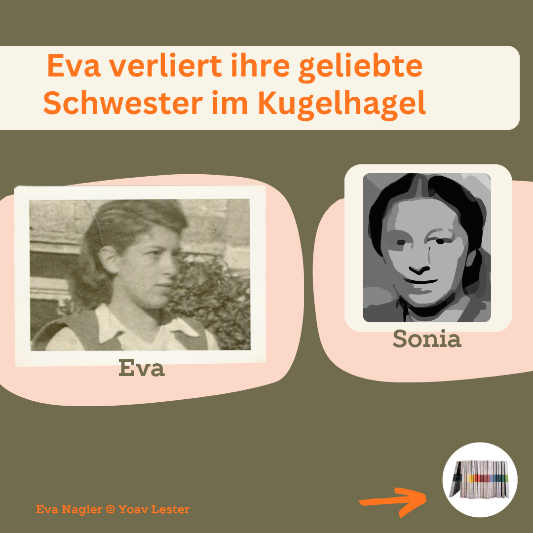 Eva verliert ihre geliebte Schwester im Kugelhagel am Ostseestrand