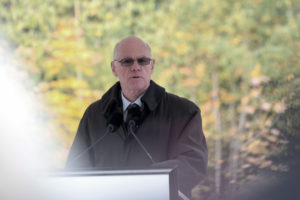 75. Jahrestag der Holocaust Deportationen in Berlin Grunewald