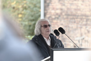 75. Jahrestag der Holocaust Deportationen in Berlin Grunewald
