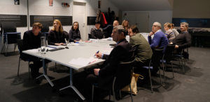 2018 03 13 Besprechung des Projektes in Berdytschiw im Ort der Information