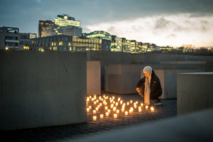 Illuminated memorial, photo Marko Priske