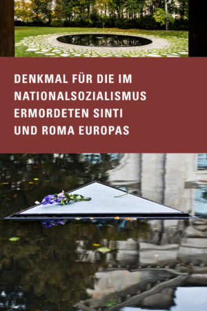 Titel Flyer Sinti und Roma Denkmal DEU 2019