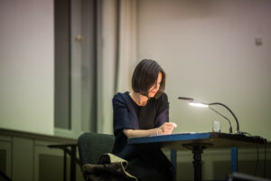 16.01.2020 Lesung aus Maria Blitz von Johanna Wokalek, Foto: Marko Priske