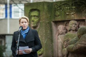 Franziska Giffey, Regierende Bürgermeisterin von Berlin, Foto: Marko Priske