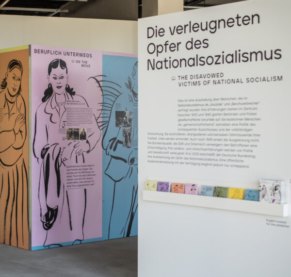 Ausstellung »Die Verleugneten« © Stiftung Denkmal, Foto: Marko Priske
