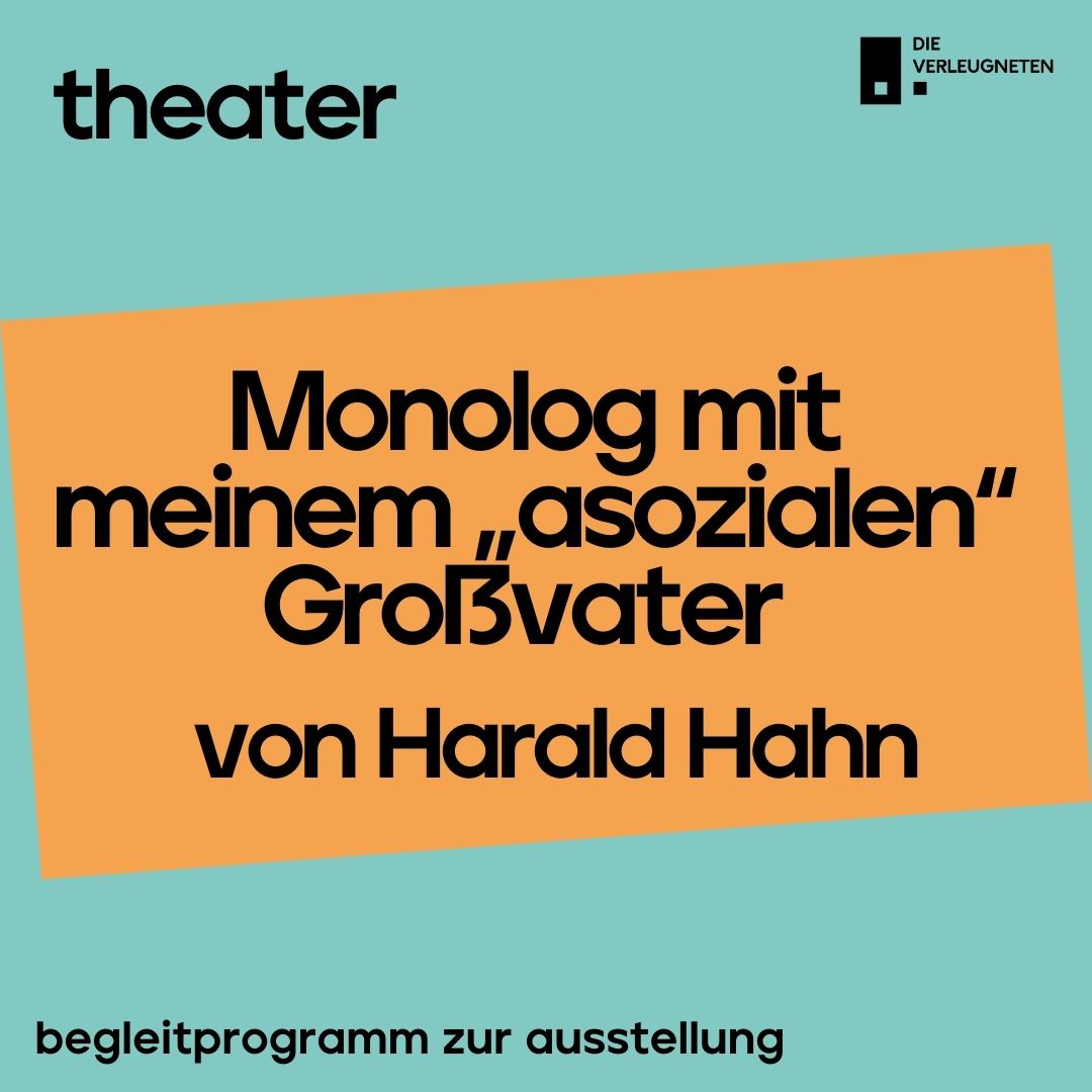 Theaterstück »Monolog mit meinem ›asozialen‹ Großvater. Ein Häftling in Buchenwald«