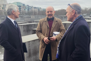 2024 01 22 Besuch österreichischer Nationalratspräsident Linhardt Baumann Sobutka
