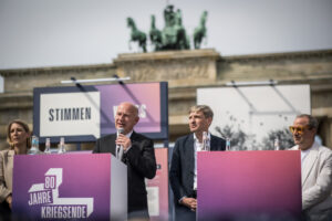 Simone Leimbach, Kai Wegner, Uwe Neumärker und Marc Sinan. Foto: Ständige Konferenz/Marko Priske
