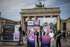 Simone Leimbach, Kai Wegner, Uwe Neumärker, Marc Sinan und Moritz van Dülmen. Foto: Ständige Konferenz/Marko Priske