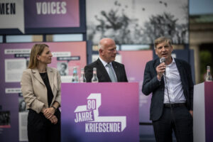 Simone Leimbach, Kai Wegner und Uwe Neumärker. Foto: Ständige Konferenz/Marko Priske