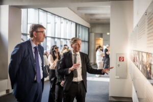 Wolfram Weimer und Uwe Neumärker © Stiftung Denkmal, Foto: Marko Priske