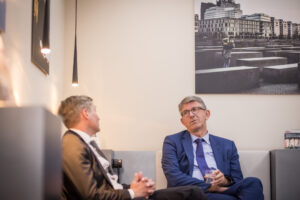 Wolfram Weimer und Uwe Neumärker © Stiftung Denkmal, Foto: Marko Priske