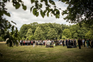 Berlin, 24. Juni 2025: Gedenkstunde anlässlich des 92. Jahrestags des Verbots der Glaubensgemeinschaft der Zeugen Jehovas © Stiftung Denkmal, Foto: Marko Priske