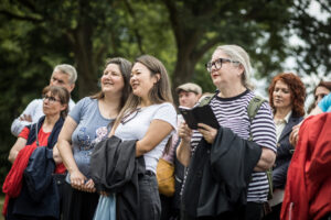 Berlin, 24. Juni 2025: Gedenkstunde anlässlich des 92. Jahrestags des Verbots der Glaubensgemeinschaft der Zeugen Jehovas © Stiftung Denkmal, Foto: Marko Priske