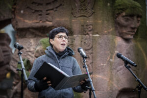 Kantorin Esther Hirsch © Ständige Konferenz der NS-Gedenkorte im Berliner Raum, Foto: Marko Priske