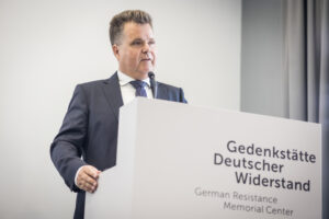 Berlin, 4. Sept. 2026: Gedenkstätte Deutscher Widerstand, Jürgen Dusel © Stiftung Denkmal, Foto: Marko Priske