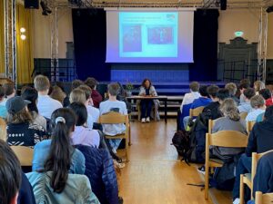 28. Mai 2025 Ingeburg Geißler im Käthe-Kollwitz-Gymnasium6