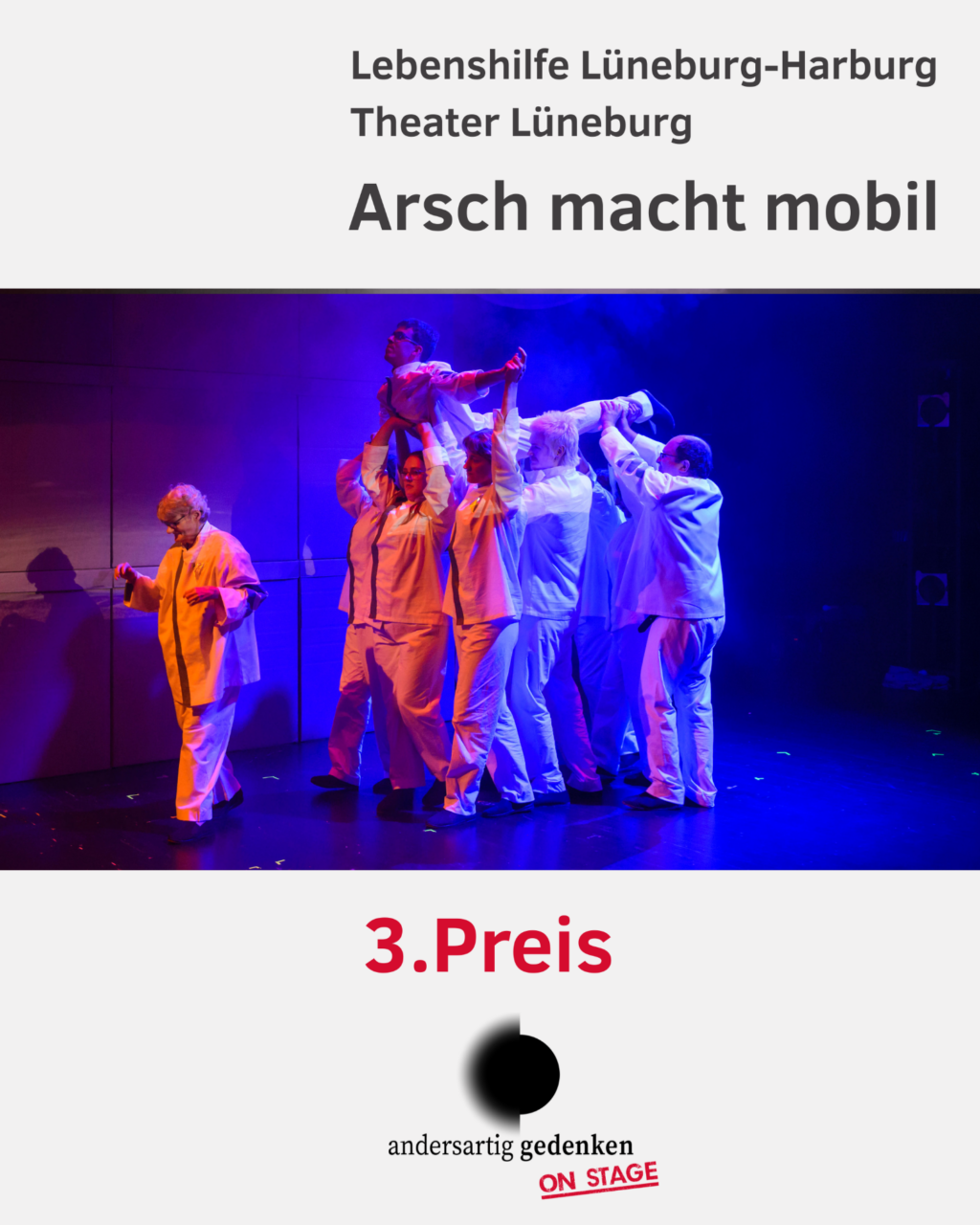 © Arsch macht mobil, Theater Lüneburg in Kooperation mit der Lebenshilfe Lüneburg-Haburg