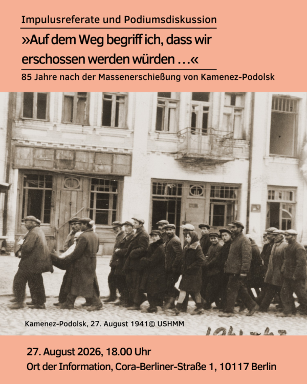 »Auf dem Weg begriff ich, dass wir erschossen werden würden …«