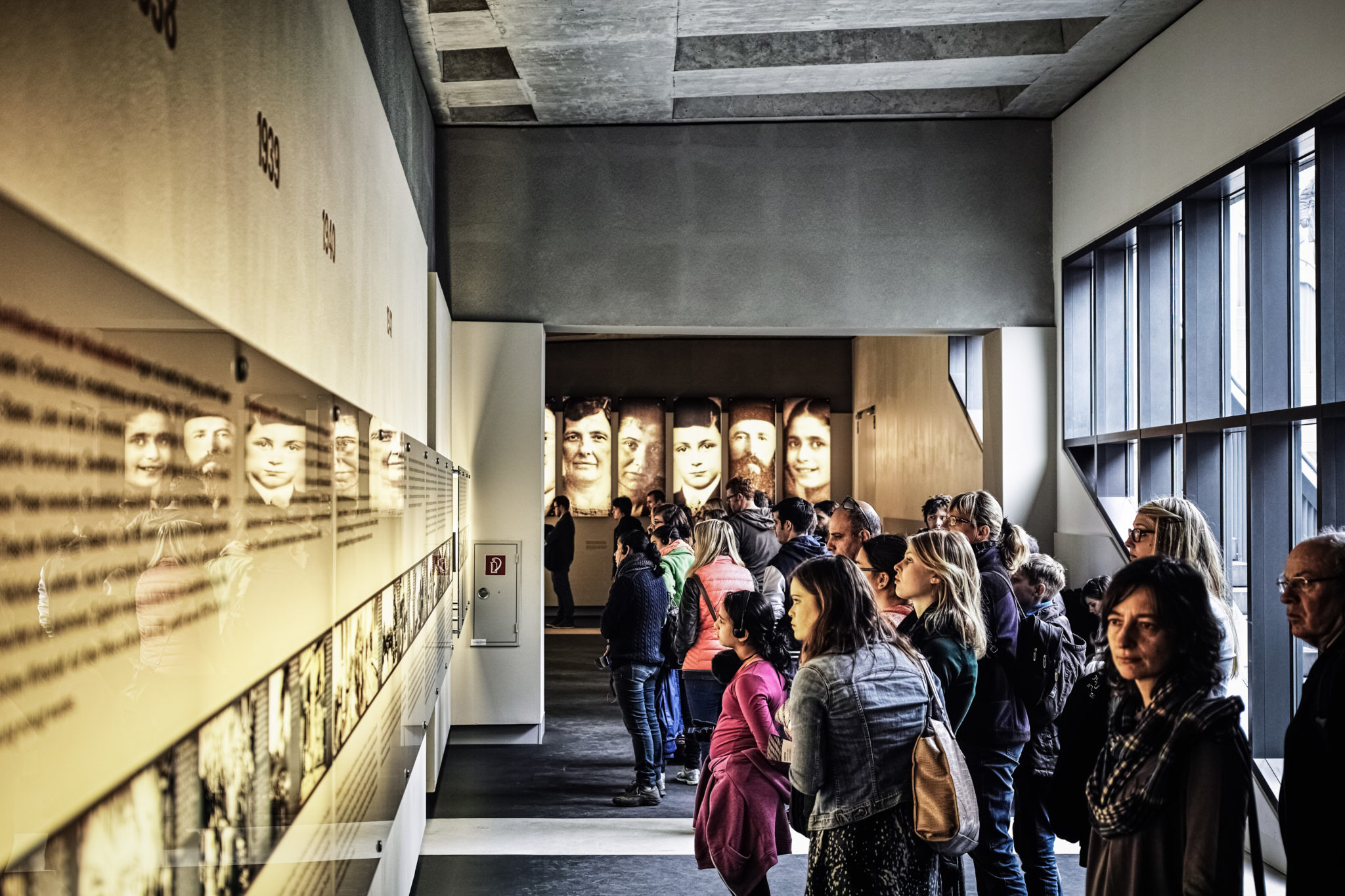 Foyer in the Information Centre © Foundation Monument, Photo: Marko Priske