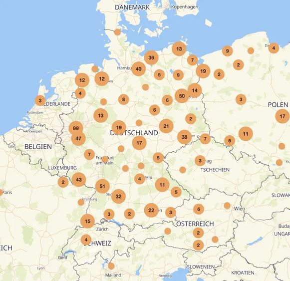 BVZJ Symbolbild Karte