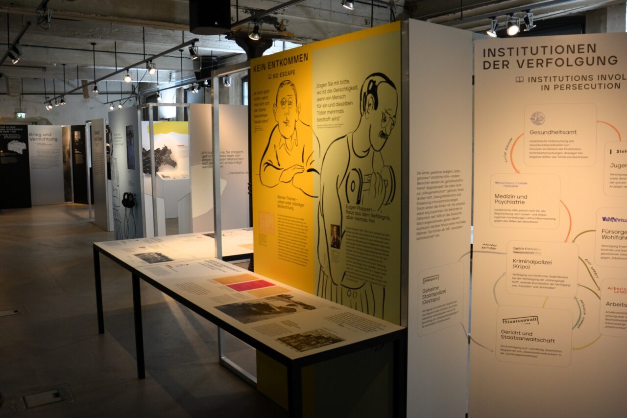 Ausstellung »Die Verleugneten« in Osthofen, © Stiftung Denkmal