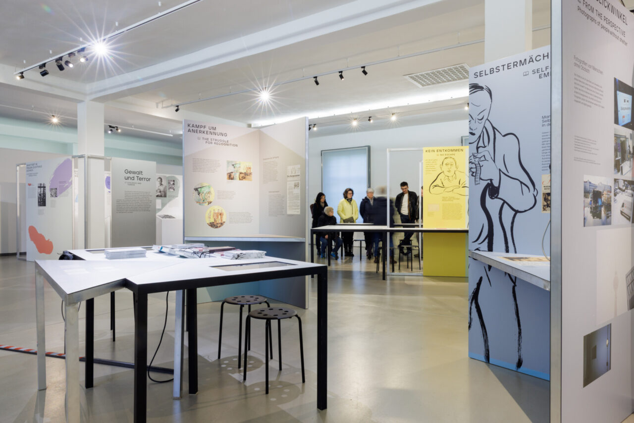 Exhibition “The Disavowed”, © KZ-Gedenkstätte Flossenbürg, Foto: Thomas Dashuber