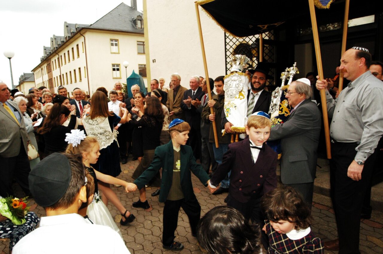 Bad Kreuznach, 2002: Einweihung der Synagoge © Gerhard Kind/Stadtarchiv Bad Kreuznach