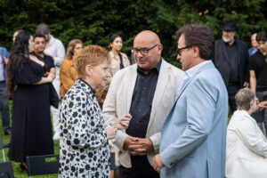 Gedenken am 2. August 2026, am Denkmal für Sinti und Roma © Stiftung Denkmal, Foto Thomas Rafalzyk