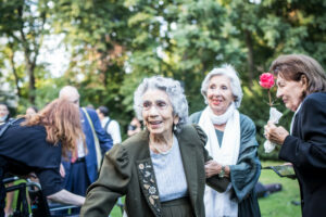 Gedenken am Sinti und Roma Denkmal am 2. August 2021 © Stiftung Denkmal, Foto Marko Priske (148)