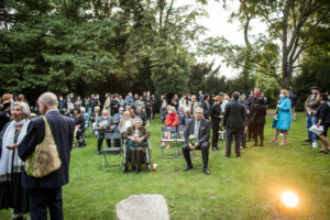 Gedenken am Sinti und Roma Denkmal am 2. August 2021 © Stiftung Denkmal, Foto Marko Priske (19)