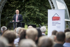 Gedenken am temporären Polen-Denkmal © DPH, Foto Marko Priske