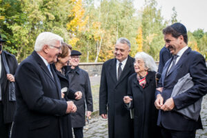 Gedenken am Mahnmal Gleis 17 im Oktober 2021 (179)