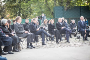 Gedenken am Mahnmal Gleis 17 im Oktober 2021 (50)