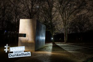 Homo Lichter gegen Dunkelheit