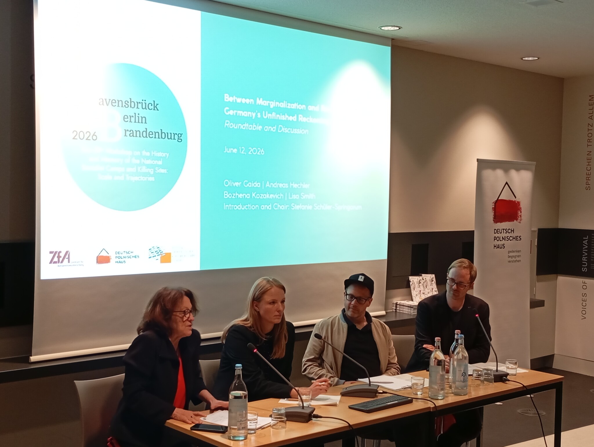 Podiumsdiskussion »Vergessene Opfer? Zwischen Marginalisierung und Anerkennung in der deutschen Erinnerungskultur«