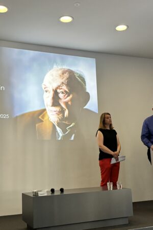 Berlin, 30. Juni 2025: Dr. Karoline Georg, Leiterin Gedenkstätte »Stille Helden«, Prof. Dr. Johannes Tuchel, Leiter Gedenkstätte Deutscher Widerstand © Stiftung Denkmal