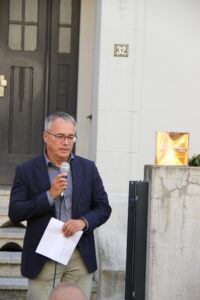 8. September 2026, Stolpersteinverlegung in Marbach, Michael Panse © Erinnerungsort Topf & Söhne