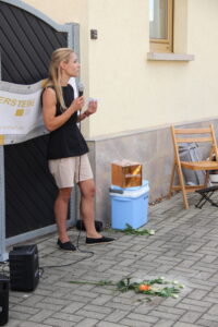 8. September 2026, Stolpersteinverlegung in Marbach, Sarah Friedrich © Erinnerungsort Topf & Söhne