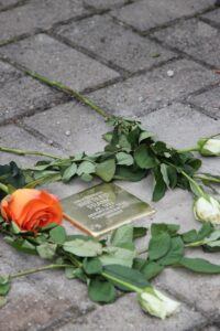 8. September 2026, Stolpersteinverlegung in Marbach für Ingeburg Geißler © Erinnerungsort Topf & Söhne