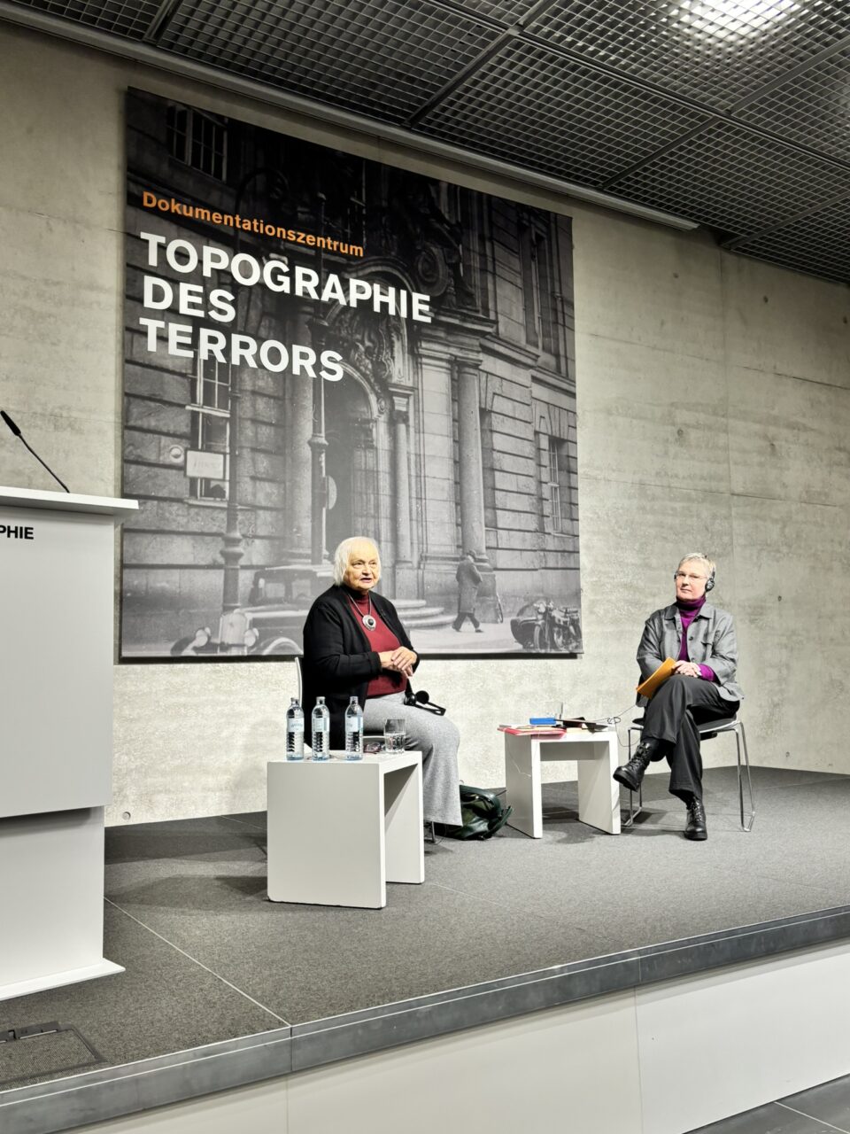 Svitlana Petrowskaja im Gespräch