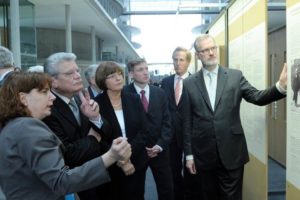 Opening of the travelling exhibition in the German Bundestag, Berlin