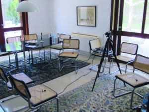Interviewsituation Kfar Shemaryahu