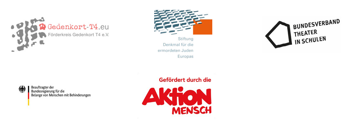 Informationsflyer Theaterwettbewerb andersartig gedenken