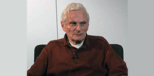 Berlin, 14. Oktober 2010, Paul Niedermann gibt ein Interview für das Videoarchiv »Sprechen trotz allem«, Foto: Stiftung Denkmal