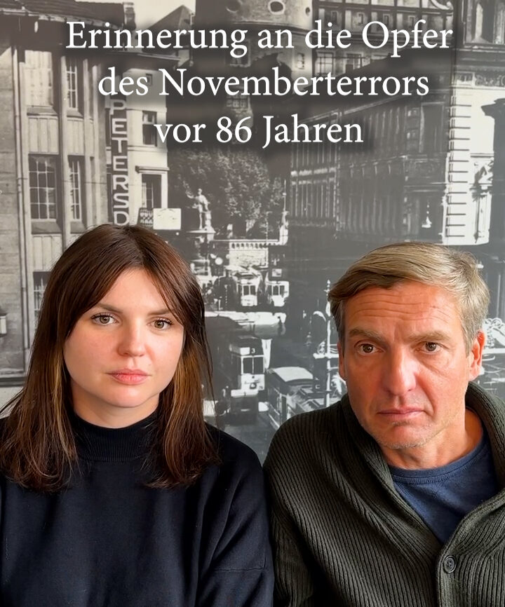 86. Jahrestag des Novemberterrors