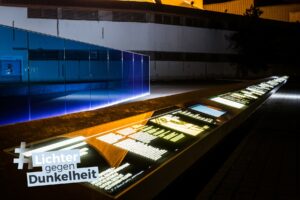 T4 Lichter gegen Dunkelheit