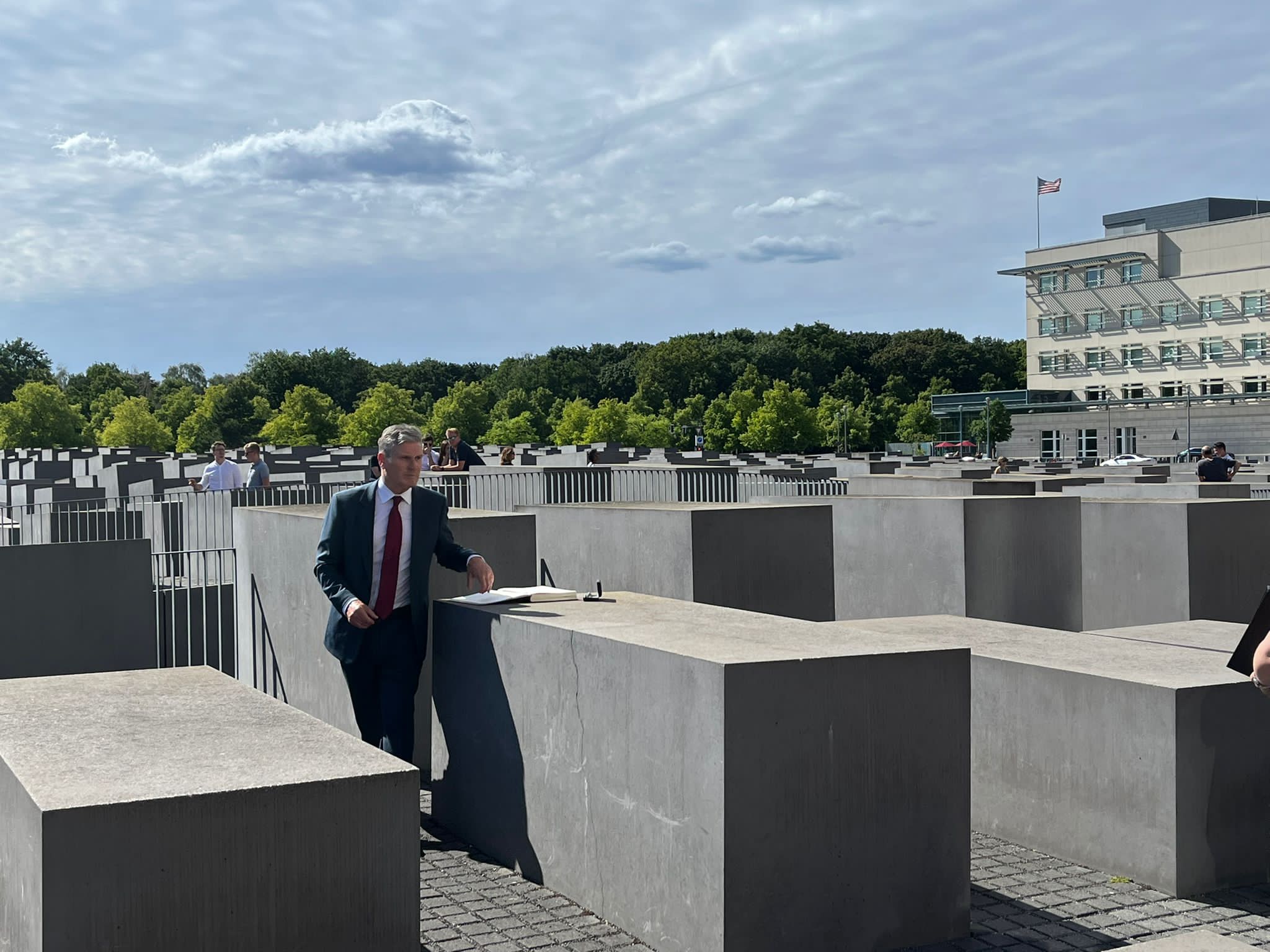 British State Visit – Labour Party Leader Visits Holocaust Memorial