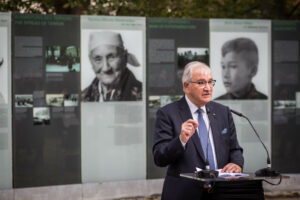 Zoni Weisz Zehn Jahre Denkmal für die im Nationalsozialismus ermordeten Sinti und Roma Europas © Stiftung Denkmal Foto Marko Priske